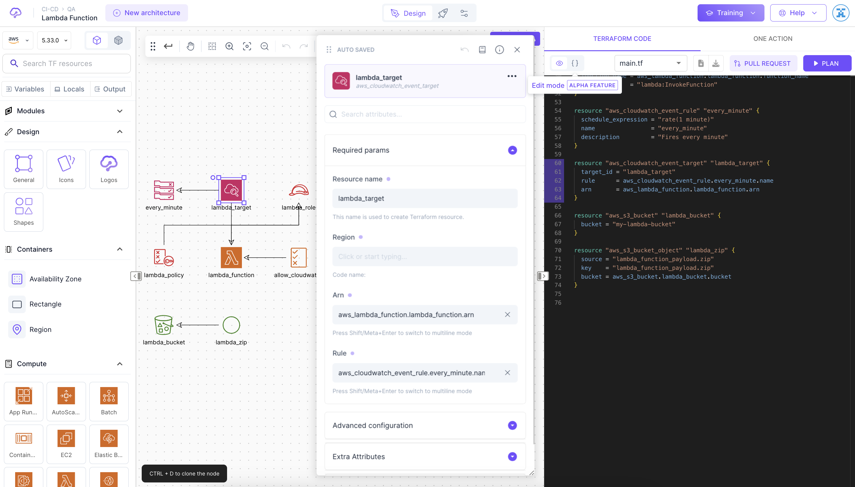 Infrastructure as Code provisioning