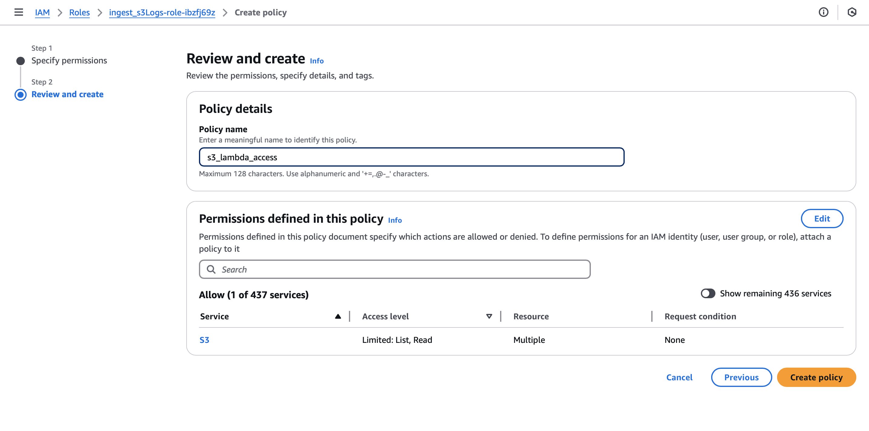 Name policy