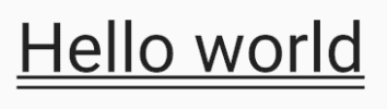 TextDecorationStyle with Double
