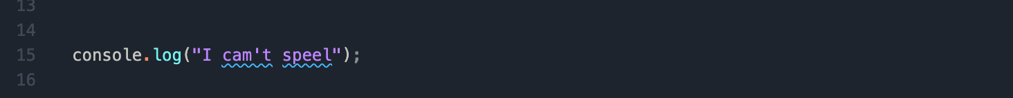 Code Spell Check extension