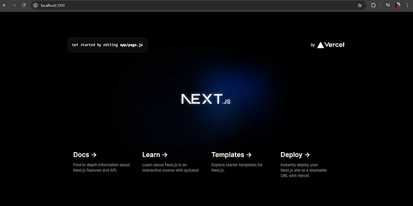 Next.js app