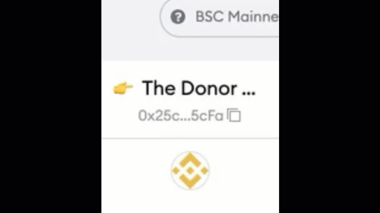 Tokens in Christinas wallet