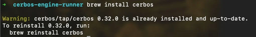 brew install terminal