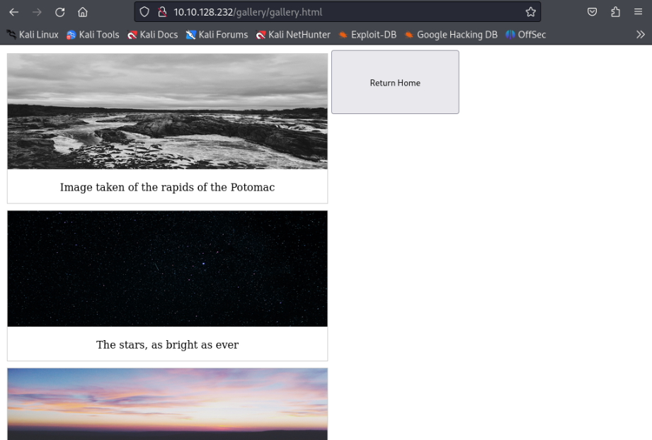 Galeria de imagens