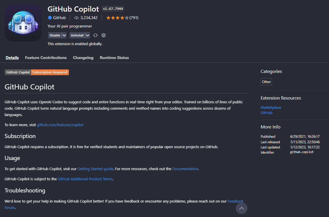 GitHub Copilot Extension