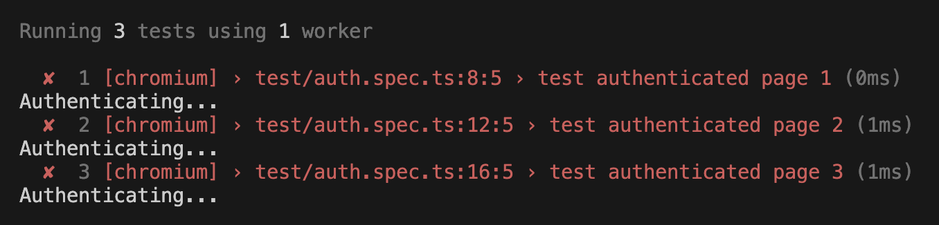 Auth in every worker