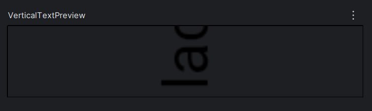 Simple rotation with incorrect width