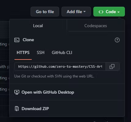HTTPS URL GITHUB