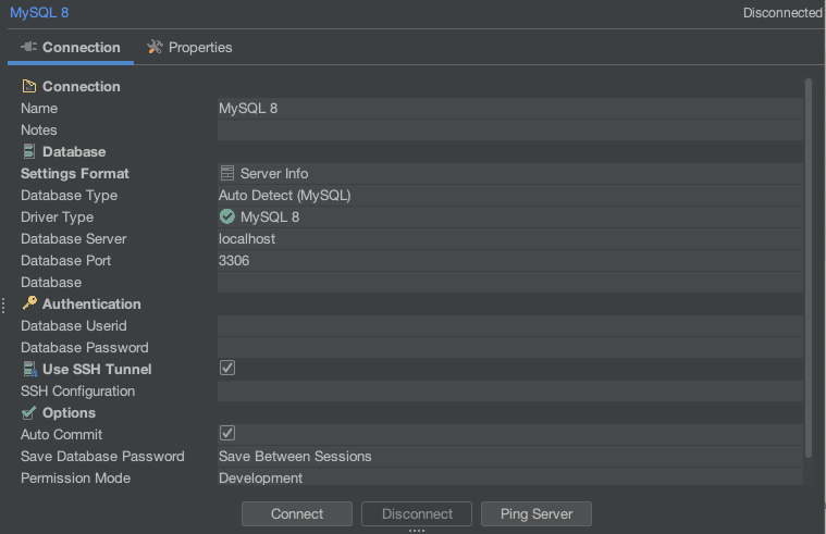 Data encryption with SSH.
