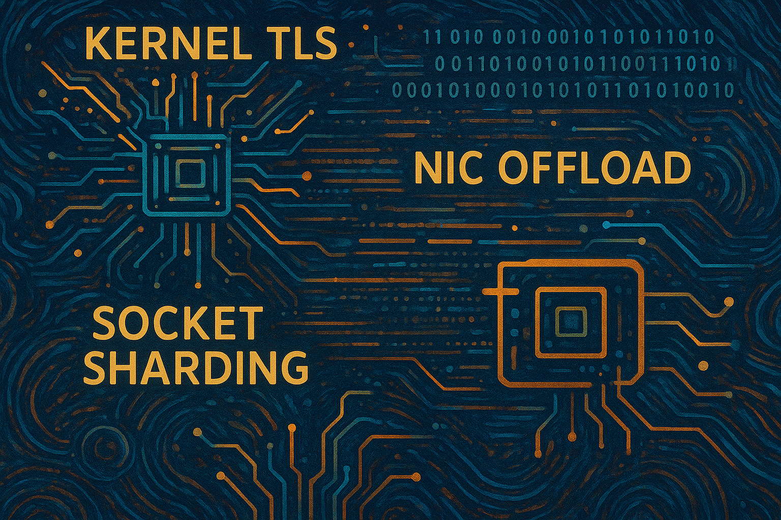Kernel TLS and socket sharding