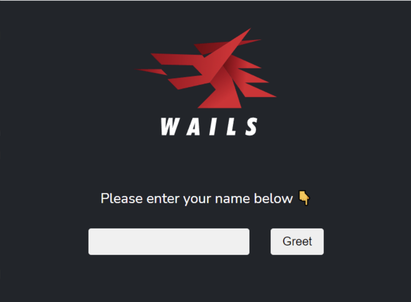 Wails v2 Demo