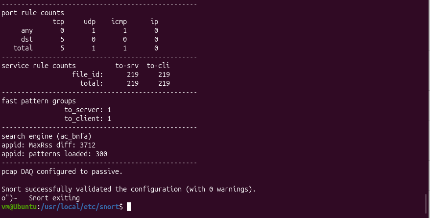 validation output part 2 - 0 warnings