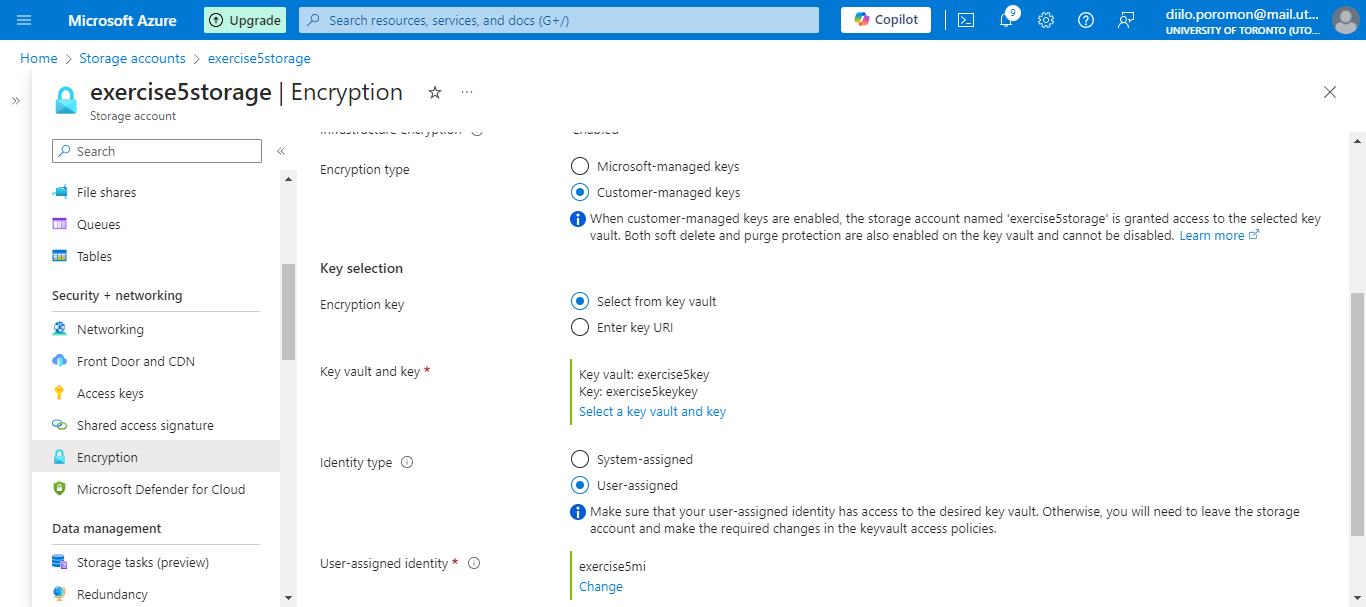 storage account encryption