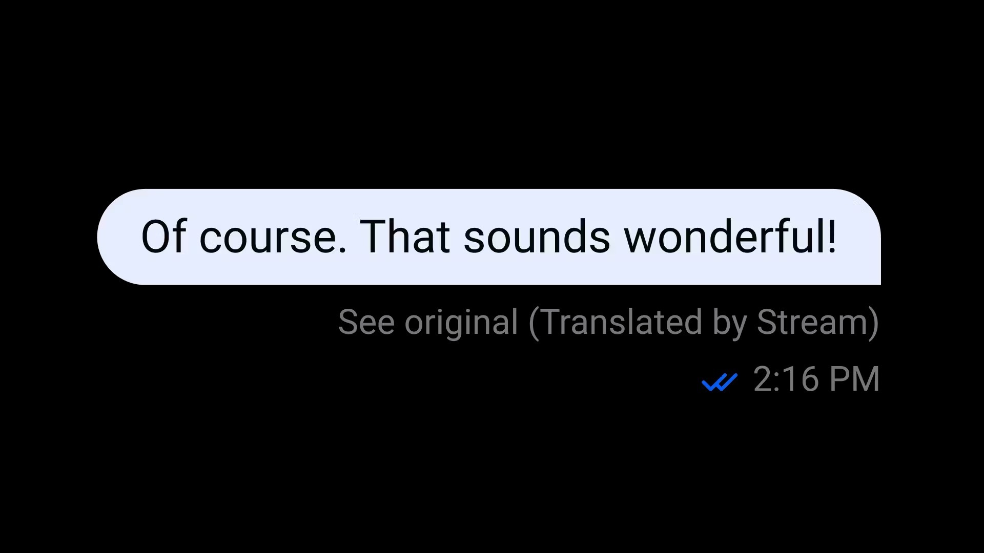 Multilingual support