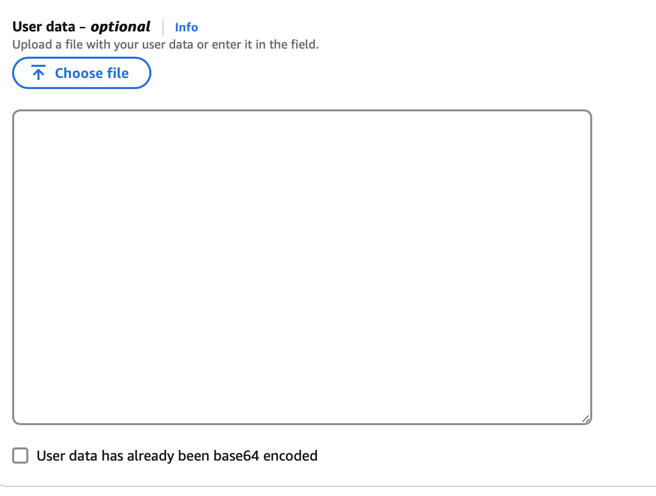 User data