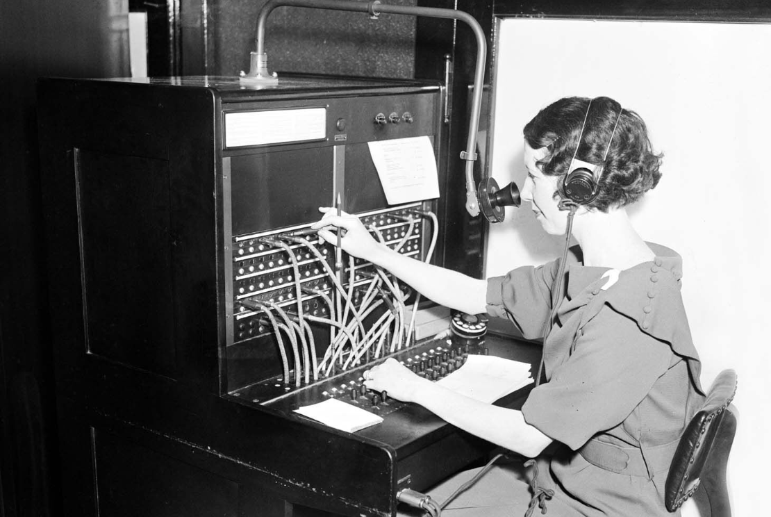 Old Telephone Switch Board