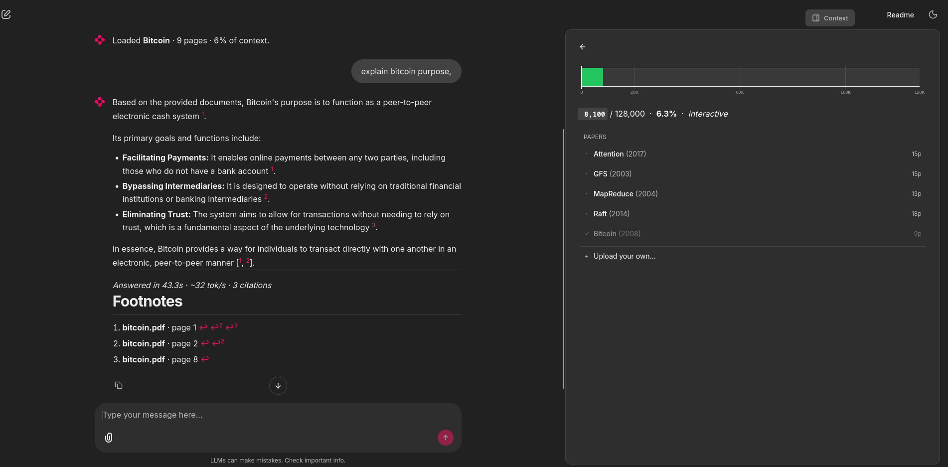 Main Chainlit Interface