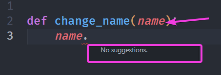 IntelliSense with type annotation