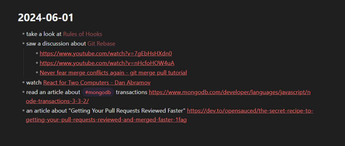 A todo list to do at weekends