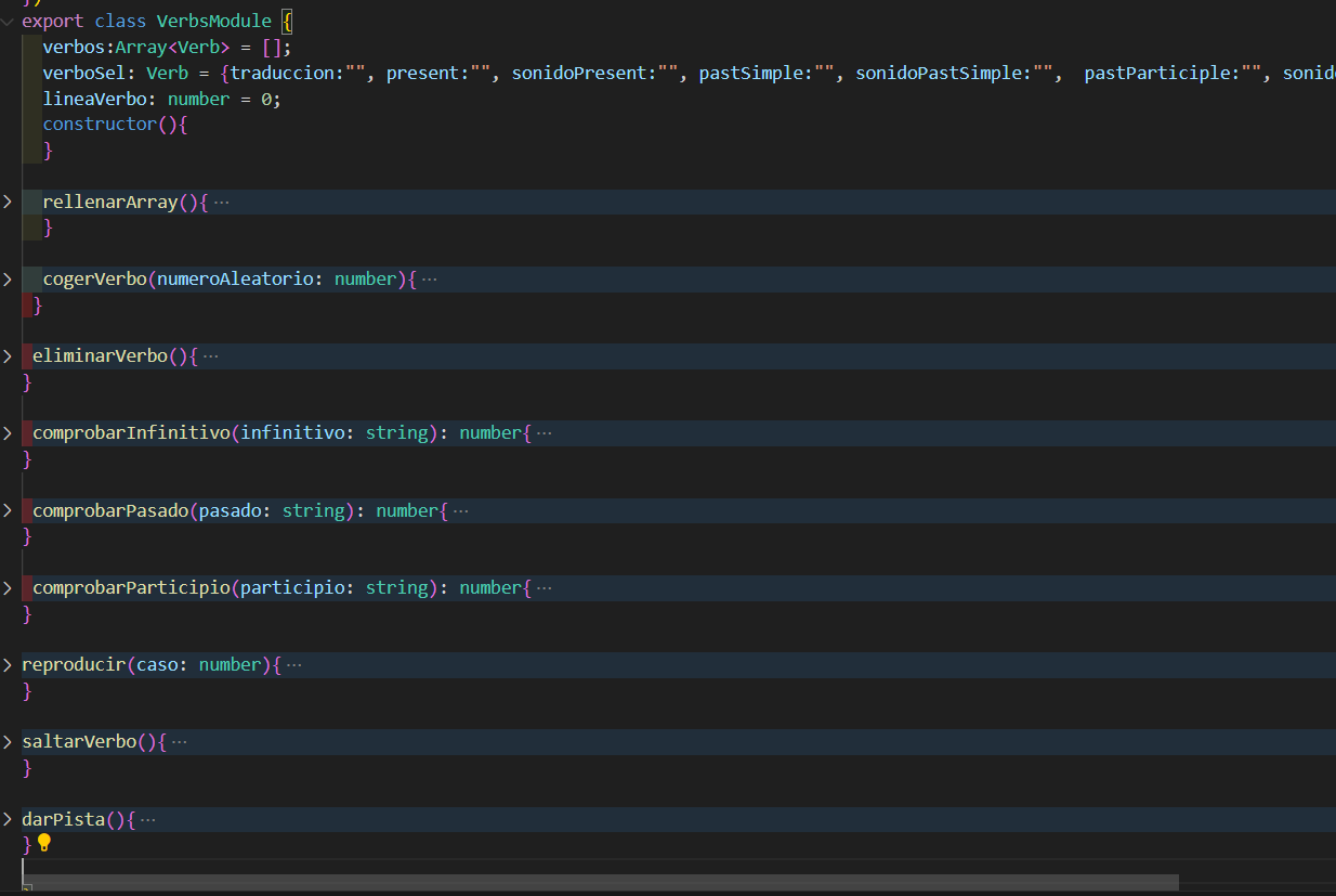 Funcionalidad modelo