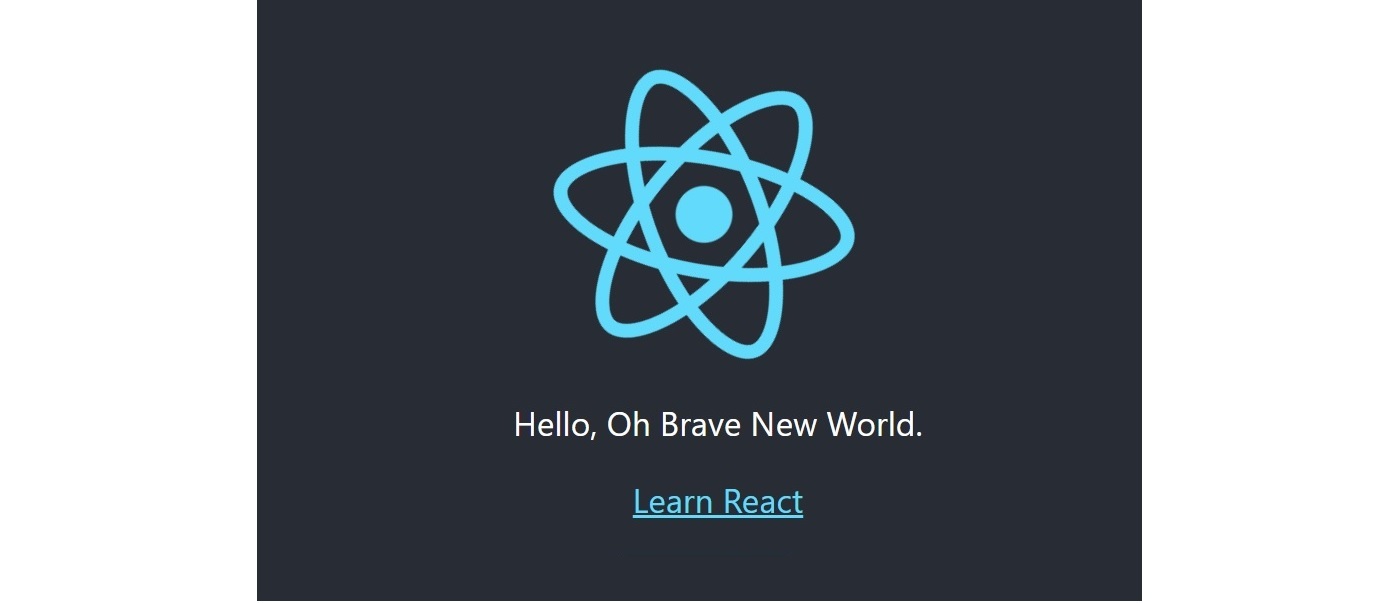 React logo corrected