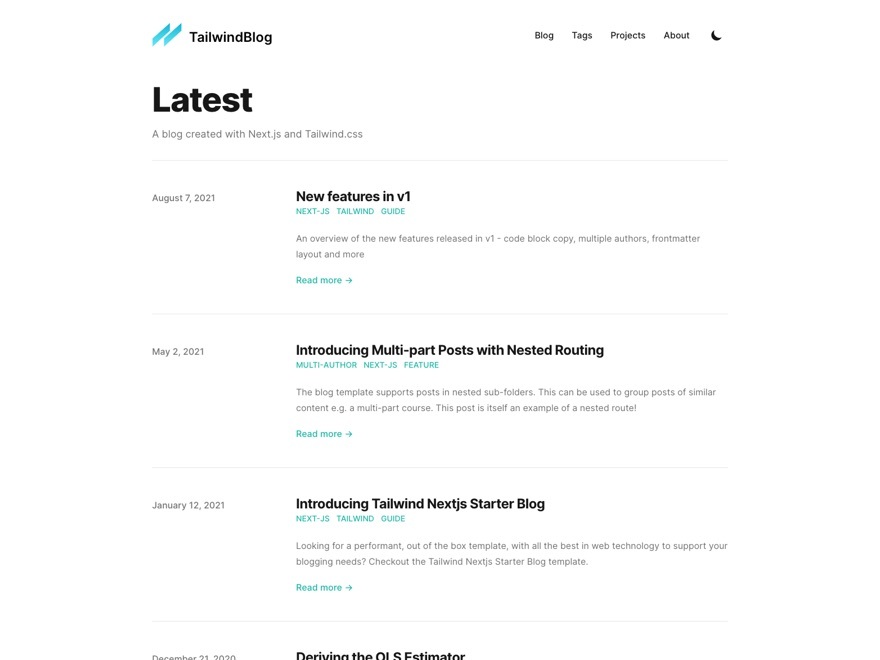 Open source css templates