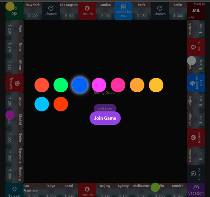 A simple monopoly clone
