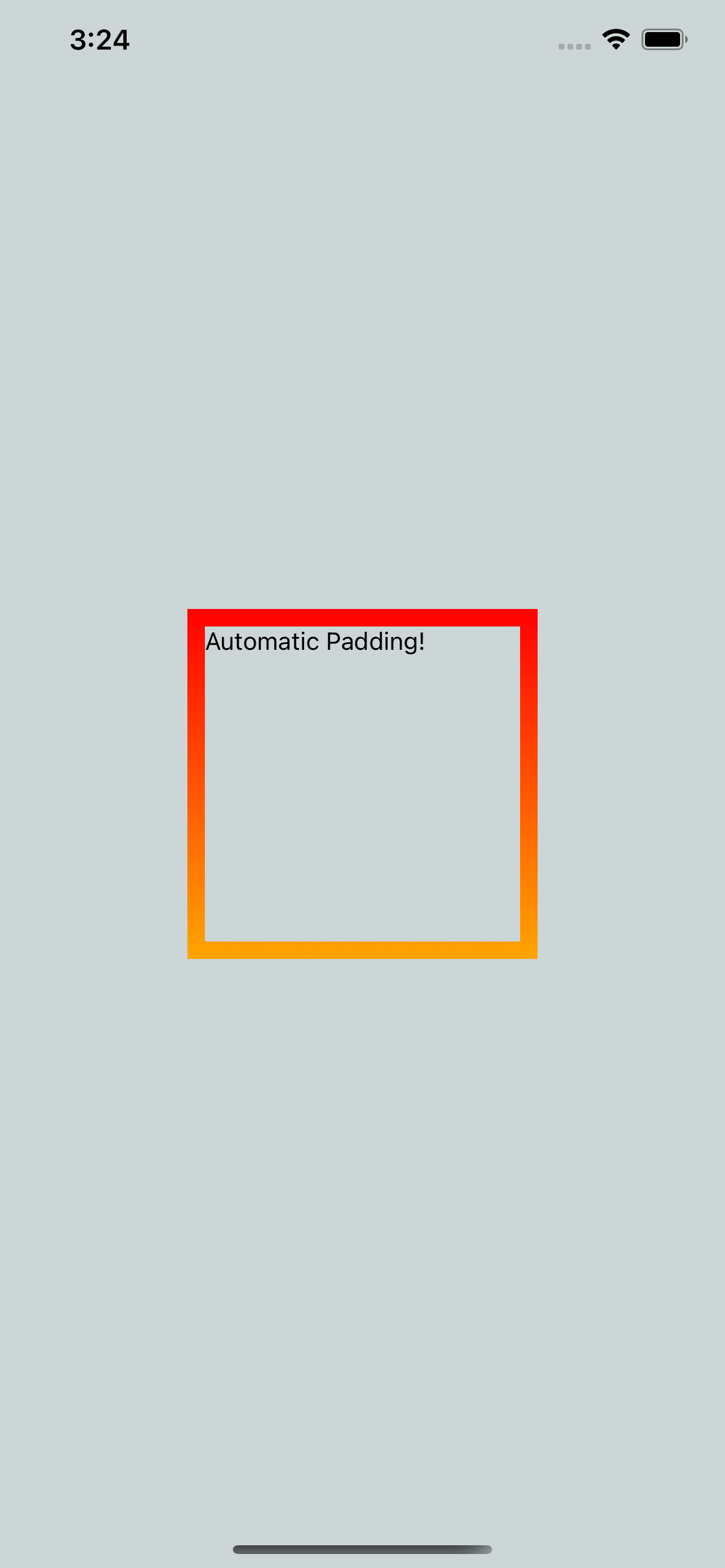 Gradient Border package example