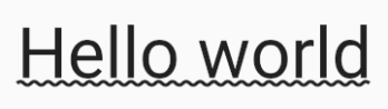 TextDecorationStyle with Wavy
