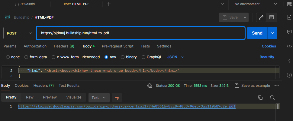 api testing in postman