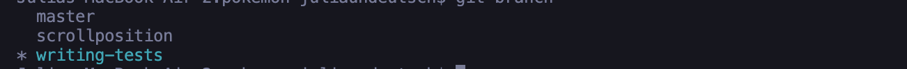 git branch command example