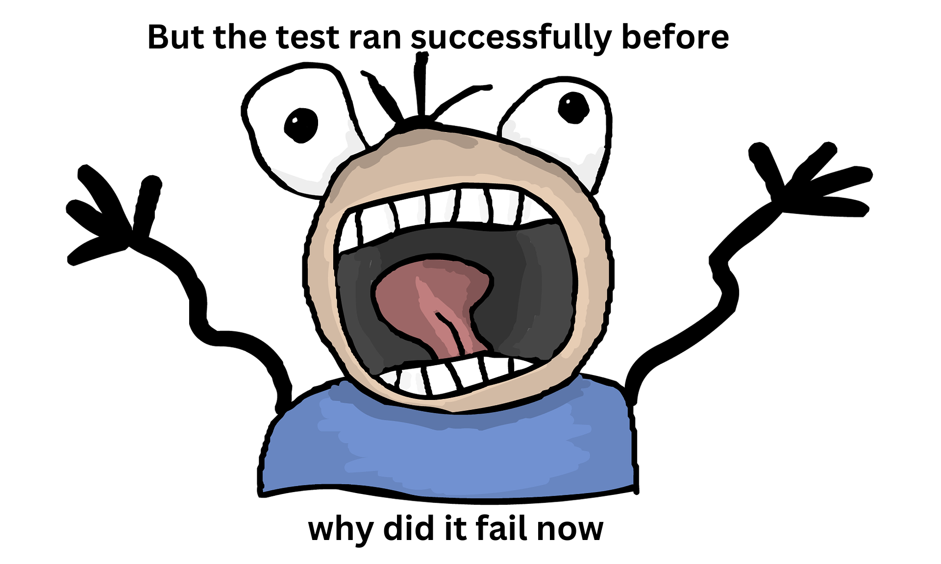 a frustrated developer