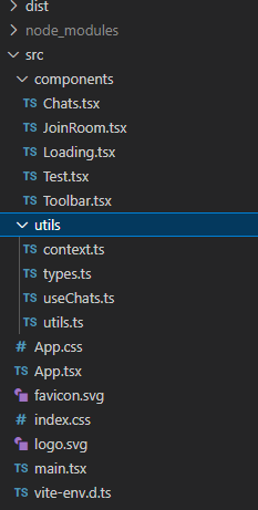 my folder structure