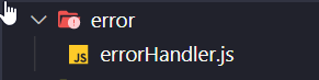 error handler