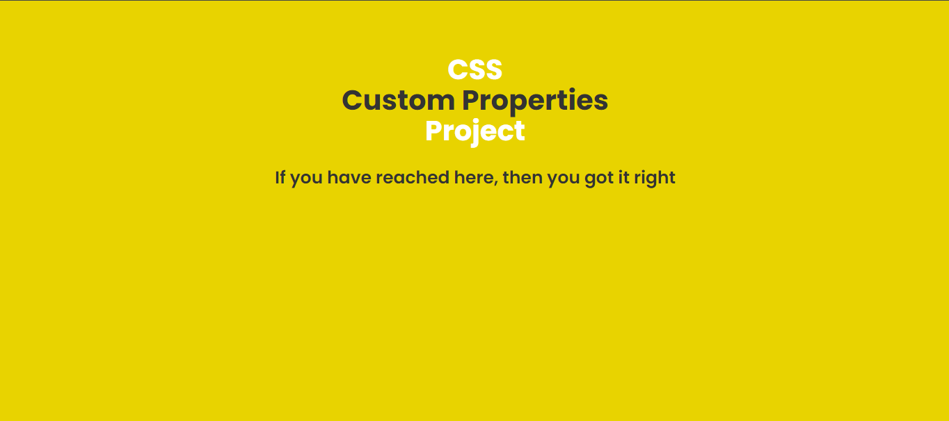 css custom properties