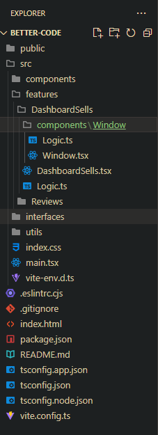 Components structure