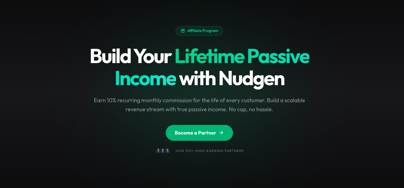 Nudgen Affiliate Program