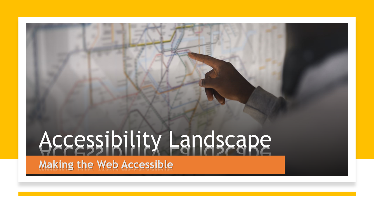 ACCESSIBILITY LANDSCAPE