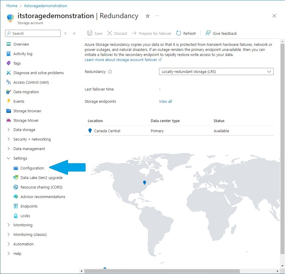 Locating Configuration