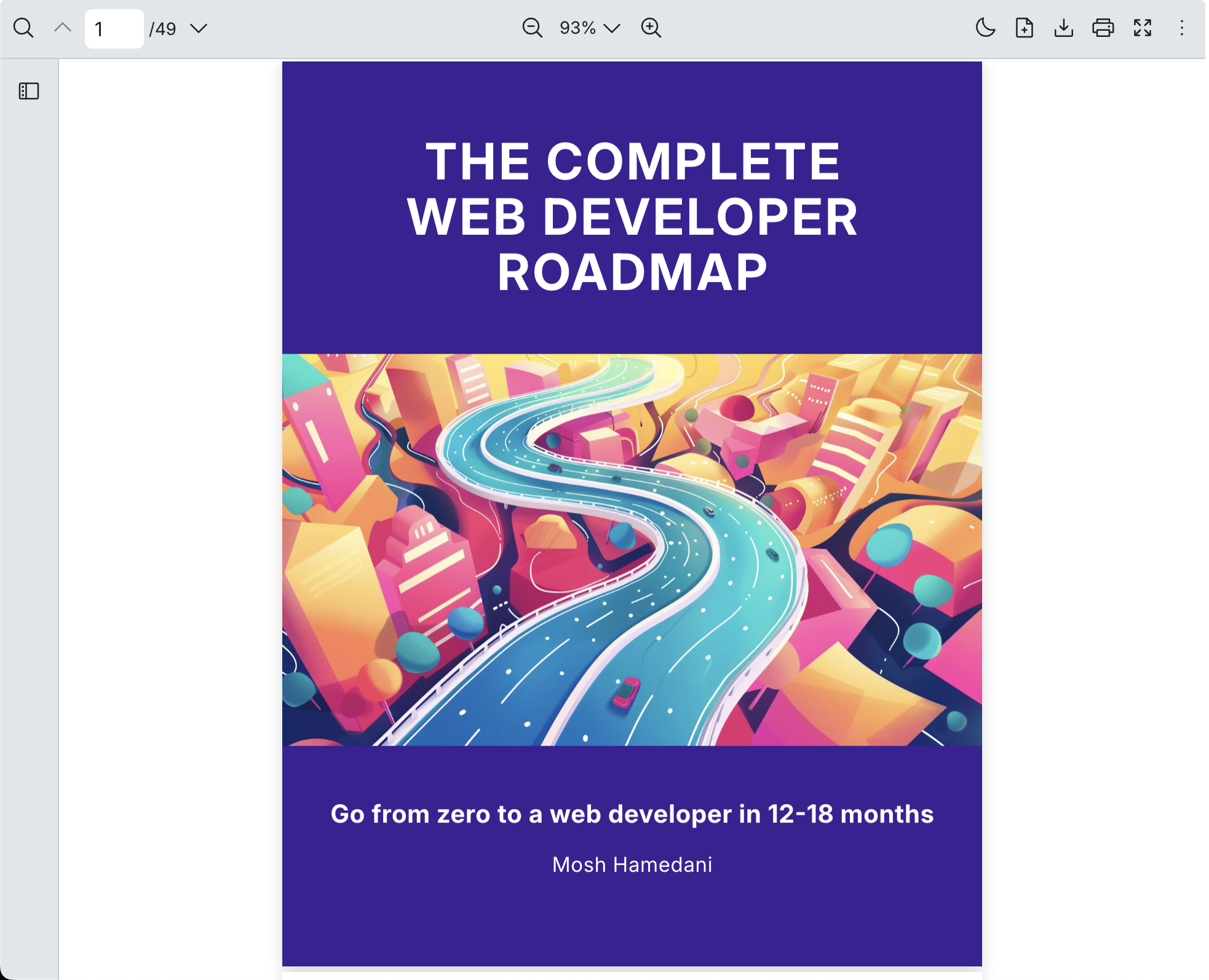 Screenshot of React PDF