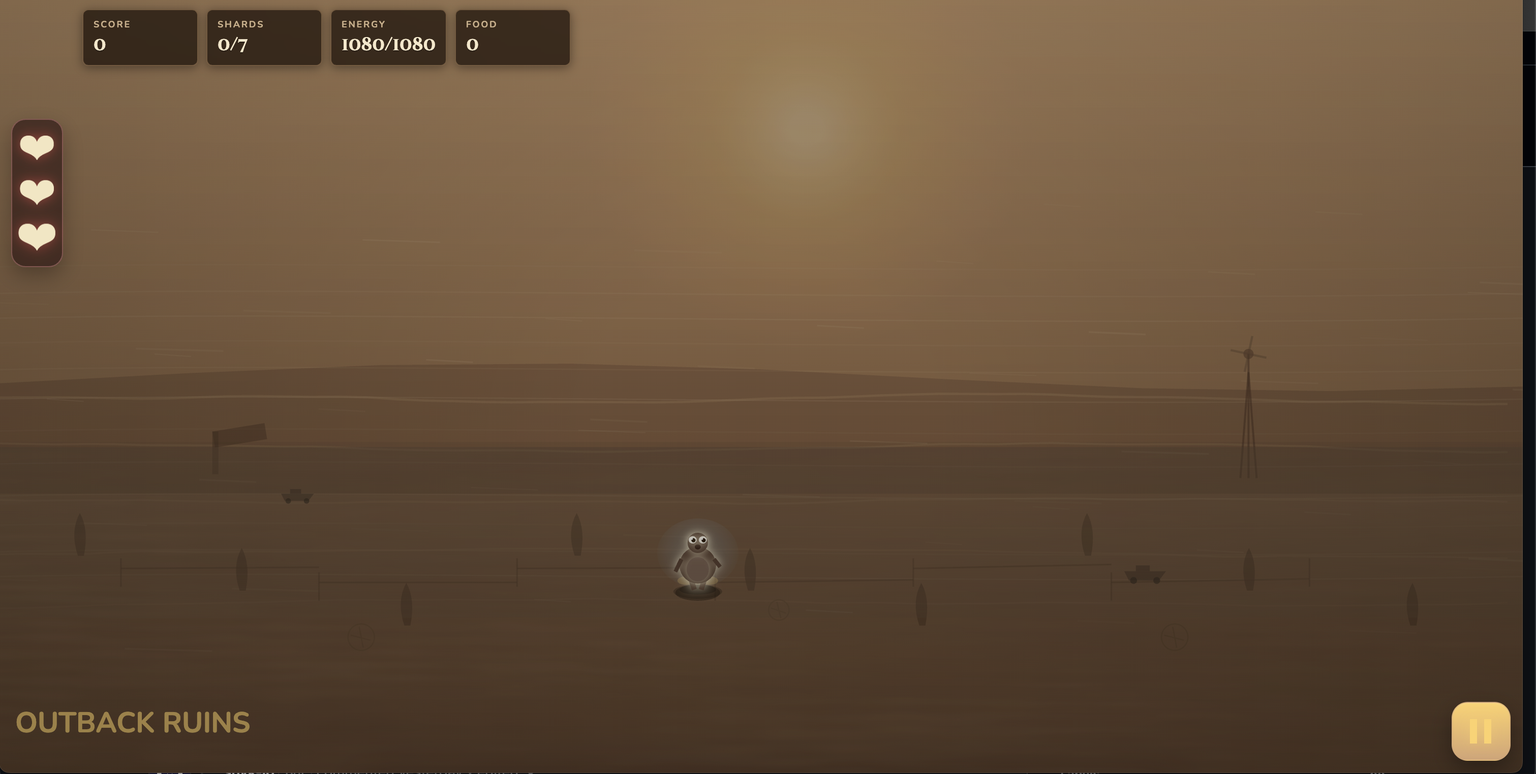 Outback ruins