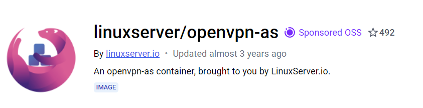 Linuxserver's OpenVpn image