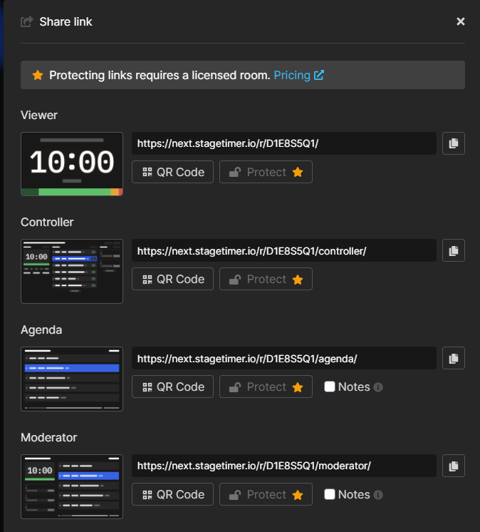 StageTimer Share