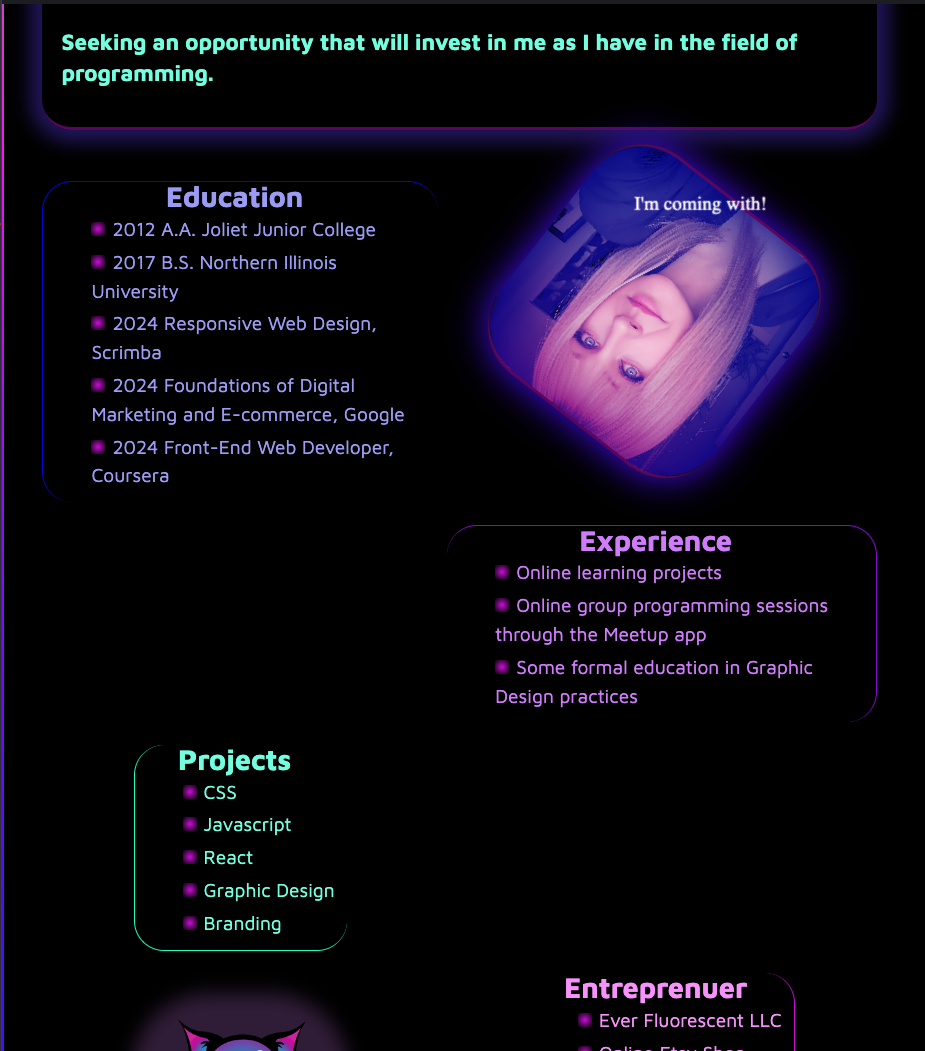 Tumbling profile pic