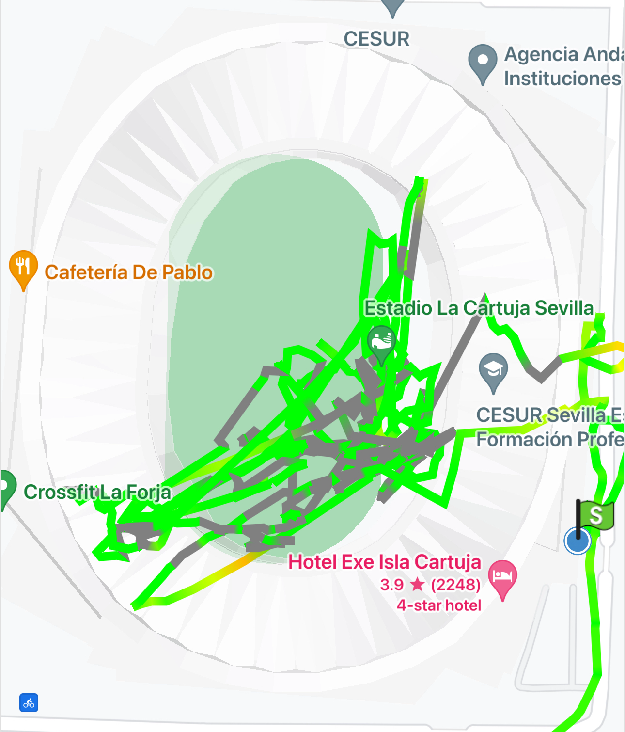 Noisy GPS reading while stationary for several hours in open air