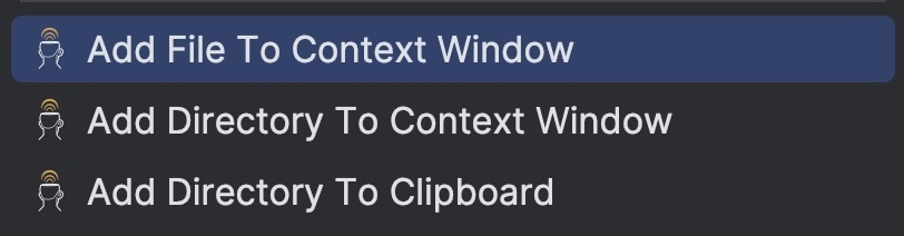 Right Click Options