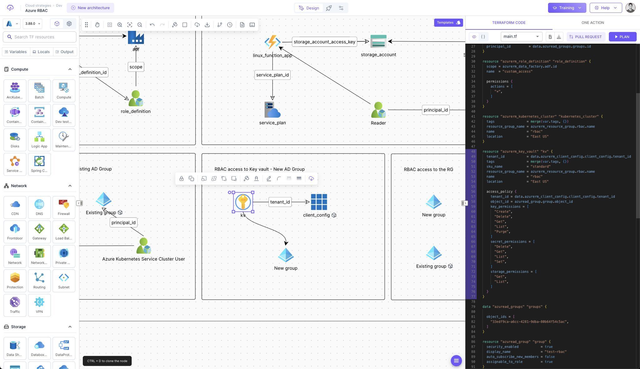 design cloud infrastructure
