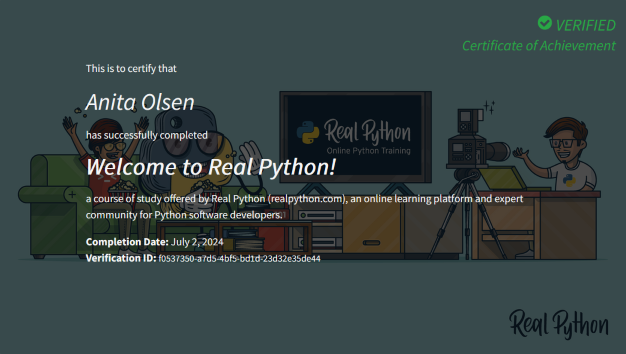 Python credential 1