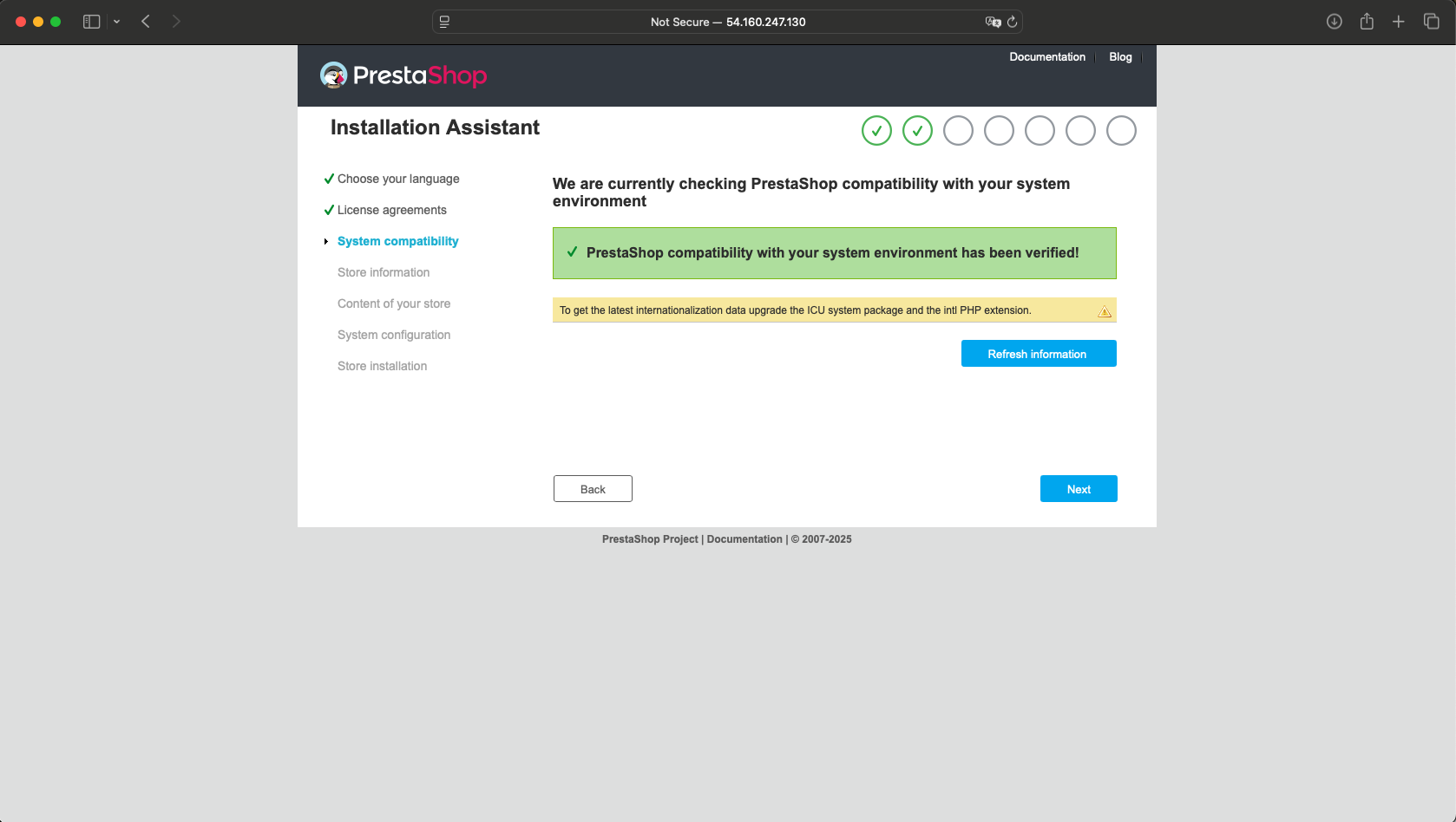 Proceso de instalación 3