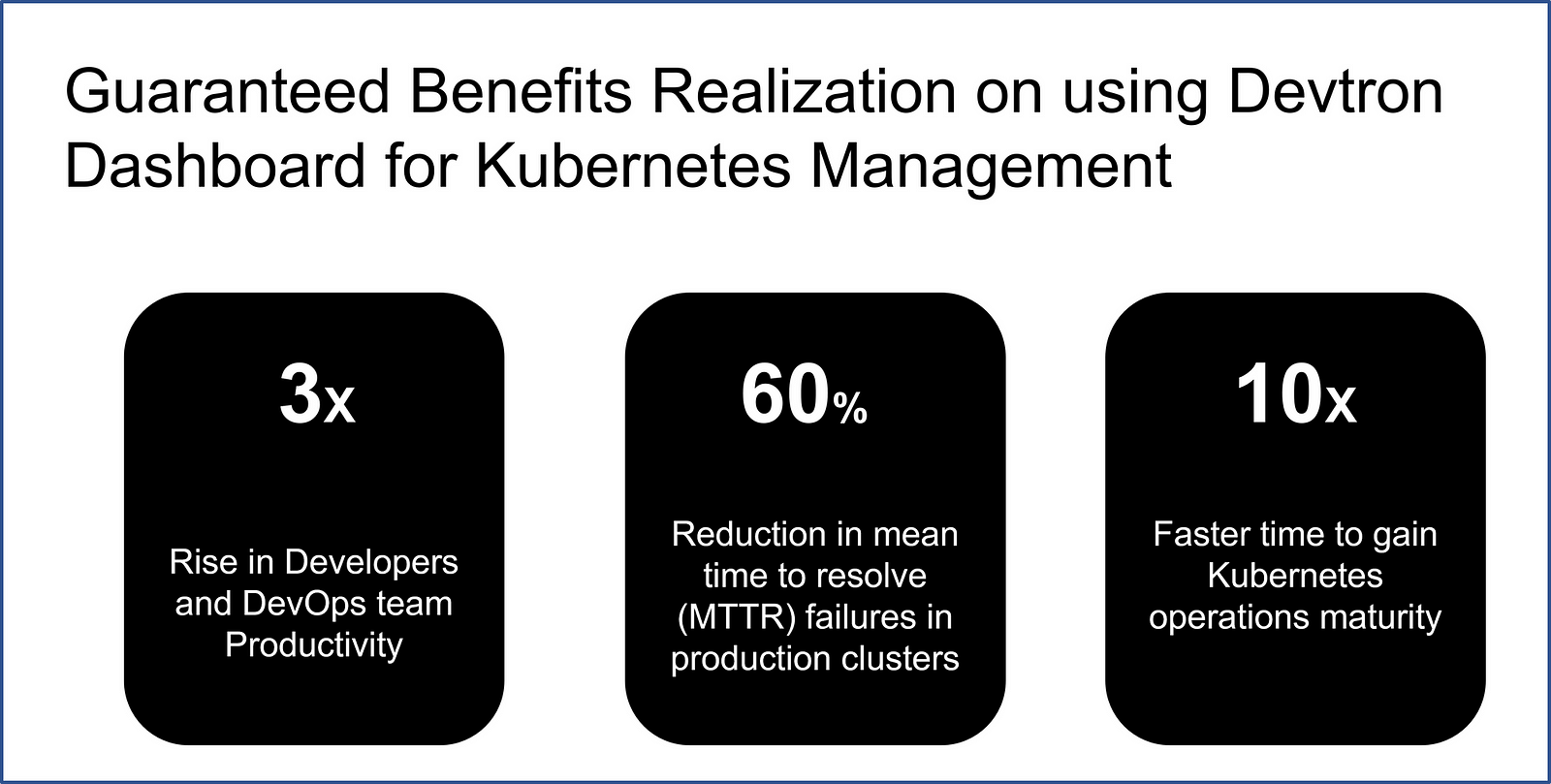 Benefits of using Devtron